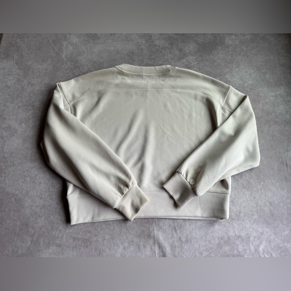 lululemon athletica Cream Crew Neck Sweater - Picture 7 of 8